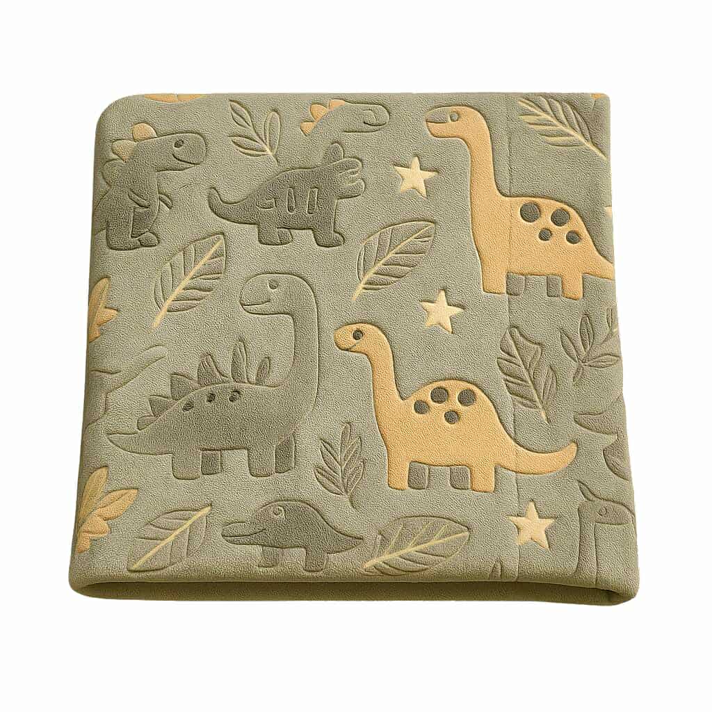 Glow In The Dark Dinosaur Blanket + FREE TORCH