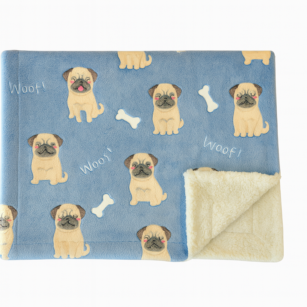 Glow In The Dark Puppy Blanket + FREE TORCH