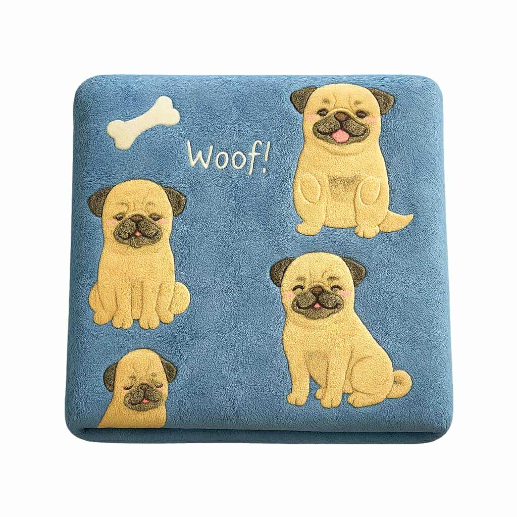 Glow In The Dark Puppy Blanket + FREE TORCH