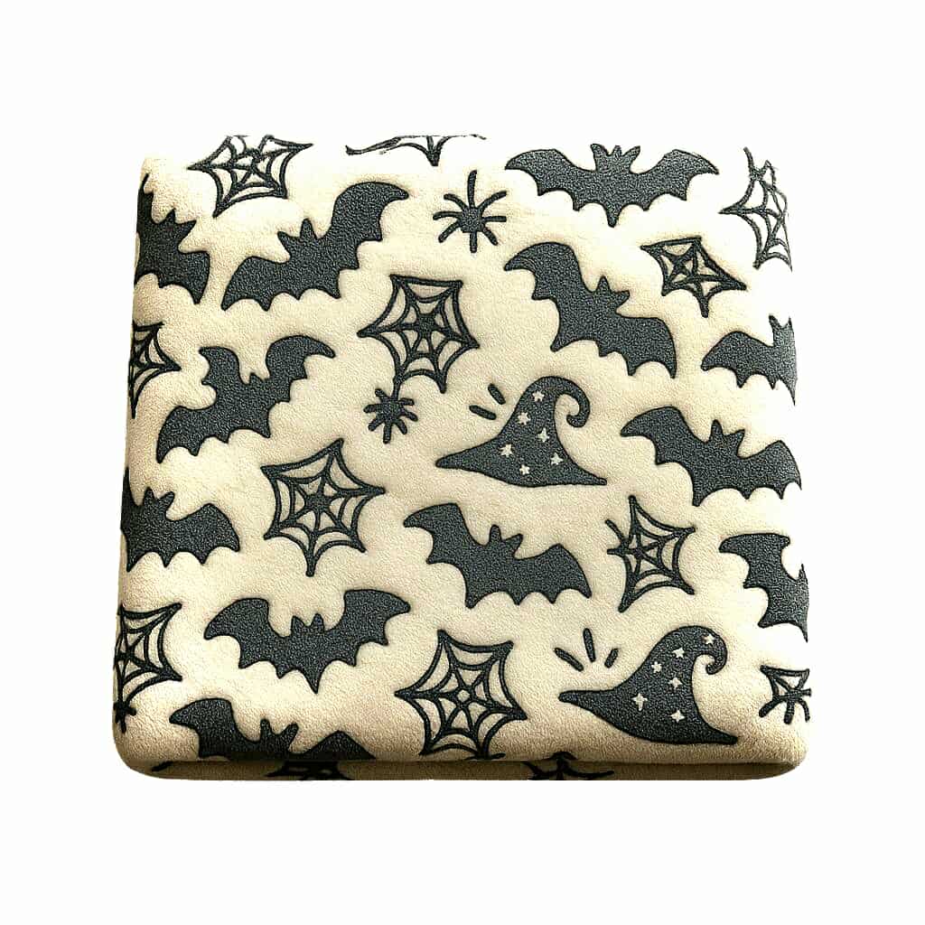 Glow In The Dark Halloween Blanket + FREE TORCH